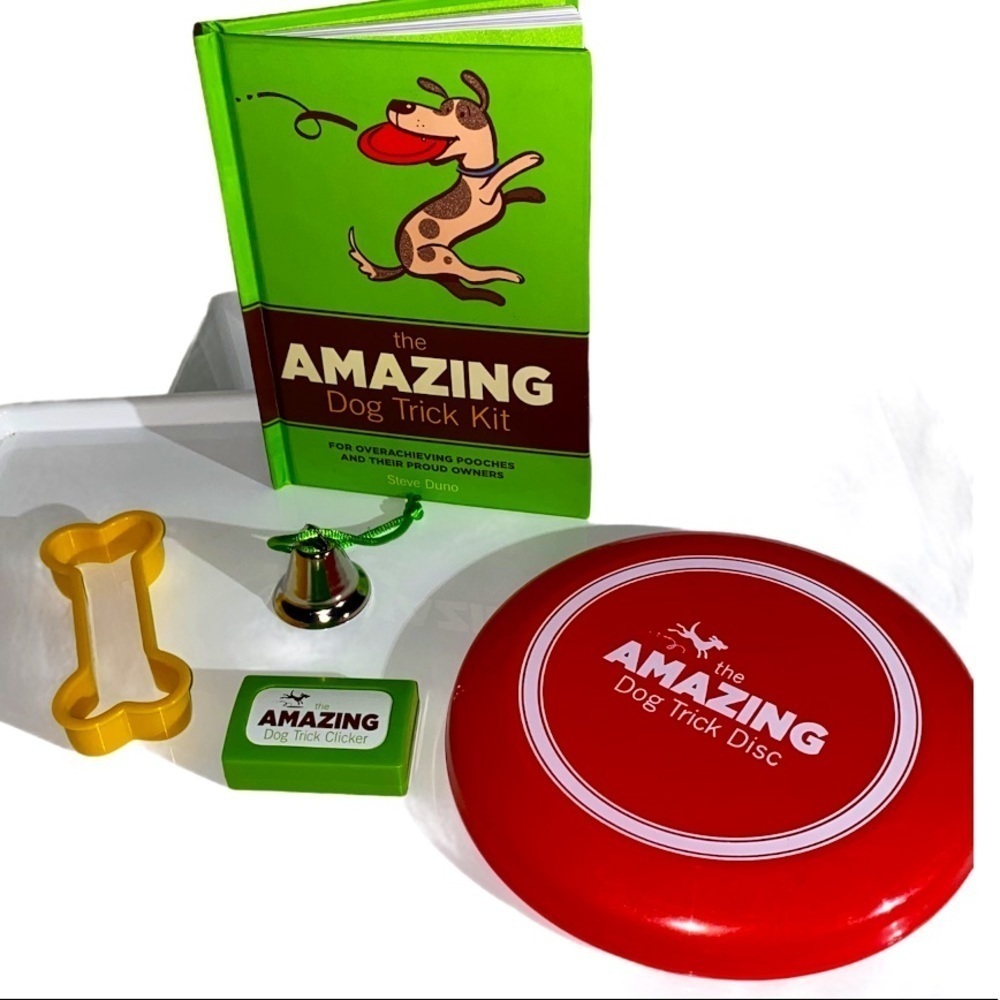 THE AMAZING DOG TRICK KIT~ 5 pc training kit
